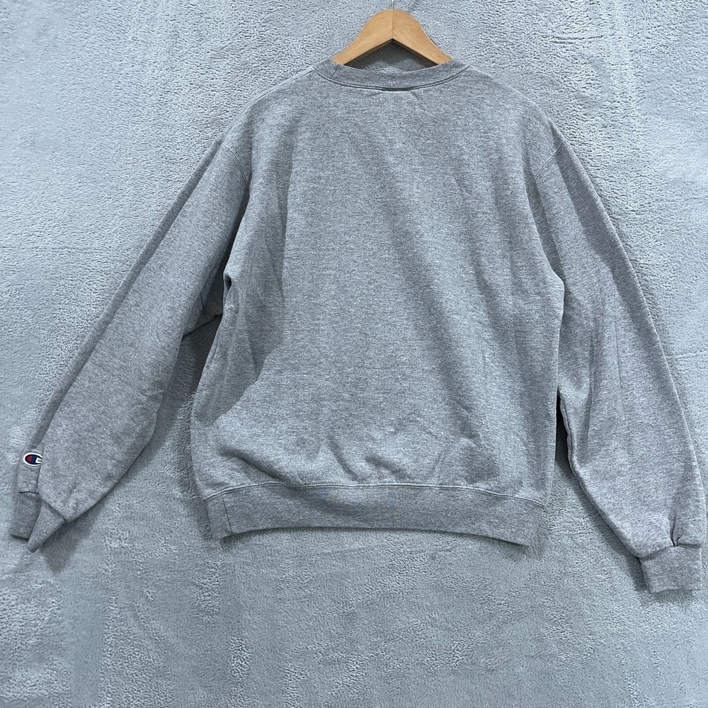 Vtg Wofford College Sweatshirt Mens M Gray Fleece Lined Champion NCAA Pullover - Picture 2 of 10